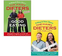 The Hairy Dieters Good Eating & The Hairy Dieters Eat for Life By Hairy Bikers 2 Books Collection Set