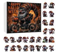 The Halloween 2D Acrylic 24 Days Gnome Figures