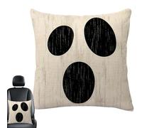 The Halloween Pillow Case - 18x18 Inch Cushion Cover Scary Holiday Decoration | Web Ghost Pumpkin Spider Pillow Covers, Halloweens Sofa Bed Car Decorations, Linn