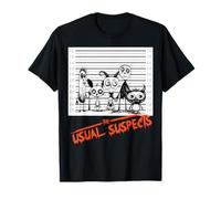 The Halloween usual suspects most wanted monsters mugshot T-Shirt