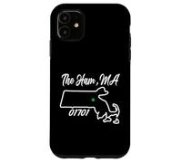 The Ham, MA 01701 Massachusetts State Map Irish Pride Case for iPhone 11