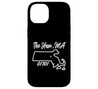 The Ham, MA 01701 Massachusetts State Map Irish Pride Case for iPhone 14