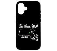 The Ham, MA 01701 Massachusetts State Map Irish Pride Case for iPhone 16