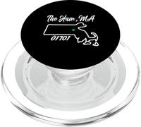 The Ham, MA 01701 Massachusetts State Map Irish Pride PopSockets PopGrip for MagSafe