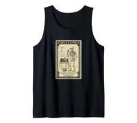 The Ham Radio Operator Tarot Card - Halloween Spooky Gothic Tank Top