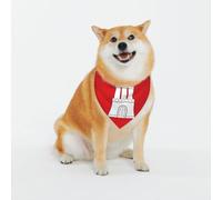 The Hamburg Flag Dog Bandanas-Washable Dog Kerchief for Small to Large Pet Scarf for Girl Or Boy, Pet Accessories