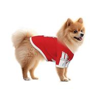 The Hamburg Flag Dog Shirt Vest - Summer Pet Clothes for Small Dogs, Suitable for Walking and Outdoor Activities