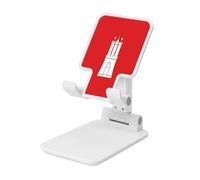 The Hamburg Flag Phone Stand, Adjustable Desk Phone Holder for iPhone, Cell Phones & Tablets, Portable,Foldable Design