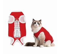 The Hamburg Flag Recovery Suit for Dogs Cats After Surgery,Pet Recovery Shirt, Dog Onesies Pet Surgery Recovery Suit