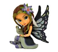 The Hamilton Collection Darling Dove Songbird Fairy Figurine by Jasmine Becket-Griffith Collection Handcrafted Resin Sculpture with Metallic Hues & Glittery Accents 4-inches