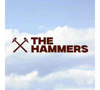 The Hammers West Ham London Self-Adhesive Football Car Bumper Laptop Vinyl Decal
