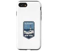 The Hamptons New York Lighthouse Beach Coastal Night Sky Case for iPhone SE (2020) / 7/8