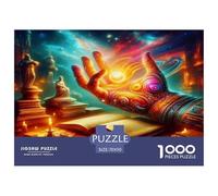 The Hand of The Star God 1000 Piece Jigsaw Puzzles for Adults Impossible Beautiful Home Decoration Art Colorful DIY Craft 70x50cm/1000pcs