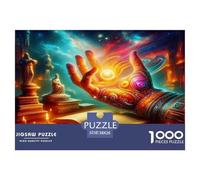 The Hand of The Star God 1000 Pieces Jigsaw Puzzles for Adults Impossible Beautiful Home Decoration Art Colorful DIY Craft 38x26cm/1000pcs