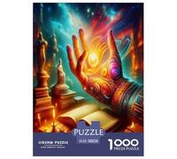 The Hand of The Star God 1000 Pieces Jigsaws for Adults Impossible Beautiful Home Decoration Challenge High Difficulty 38x26cm/1000pcs