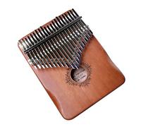 The handheld 21 carimba thumb piano wood texture provides crisp notes and ergonomic design suitable for instruments of all ages