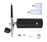 The handheld spray for ergonomic 7.4V high pressure air pump for art painting is beautiful with an airbrush that is perfect accessory for skincare and spray art projects