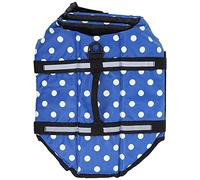 The handle upon can quickly and easily catch your dog when it is in danger, and the heavy-duty D-ring hook is very suitable for towing the dog. (XL)