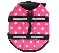 The handle upon can quickly and easily catch your dog when it is in danger, and the heavy-duty D-ring hook is very suitable for towing the dog. (L)