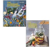 The Handmade Apothecary & The Herbal Remedy Handbook By Kim Walker and Vicky Chown 2 Books Collection Set