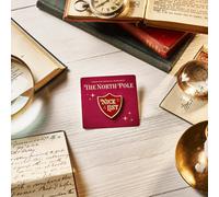 The Handmade Christmas Co Santa Nice List Enamel Pin Badge - Father Christmas Good List Badge, Stocking Filler, Good Behaviour Badge