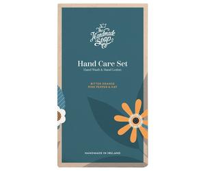 The-Handmade-Soap Collection Bitter-Orange,-Pink-Pepper-HayHand soap and hand lotion gift set Hand soap 250 ml + hand lotion 250 ml