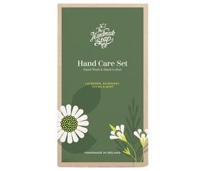 The-Handmade-Soap Collection Lavender,-Rosemary,-Thyme-MintHand soap and hand lotion gift set Hand soap 250 ml + hand lotion 250 ml