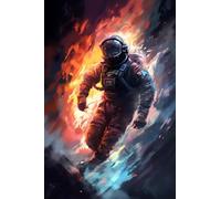 The Handsome Astronaut Colorful Artwork Unique Birthday Present Educational Gift Home Decor Puzzle Entertainment Toys Intellectual Game_1000pcs