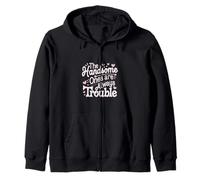 The Handsome Ones Are Always Trouble Attractive ----- Zip Hoodie