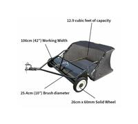 The Handy 106cm (42") Towed Lawn Sweeper The Handy 106cm (42") Towed Lawn Sweeper