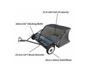 The Handy 106cm (42") Towed Lawn Sweeper The Handy 106cm (42") Towed Lawn Sweeper