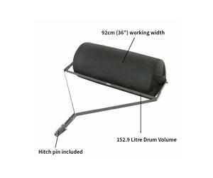 The Handy 92cm (36") Push Garden Roller Poly Body The Handy 92cm (36") Push Garden Roller Poly Body