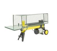 Platinum PLS5H 5 Ton Hydraulic Electric Log Splitter With Wheels, 2000W Motor 5 Tons Pressure, Safety Shut-Off & Cage Guard. Logs Upto 52cm in length & 25cm Diameter. - 2 Year Guarantee