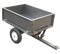 Handy THGT500 Garden Towable Dump Cart – Steel, 227kg