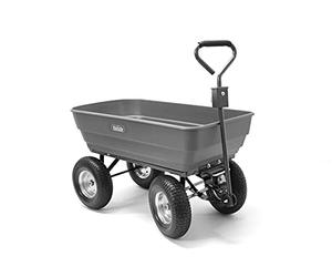 The Handy THPDC Push or Pull Poly Body Garden Cart 200kg Capacity with Tipping Function and Puncture Proof Wheels - 1 Year Guarantee
