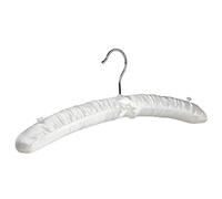 The Hanger Store 10 Satin Soft Padded Bridal Coat Hangers, 41cm Wedding Dress Gown Hangers