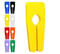 The Hanger Store 20 Yellow Rail Dividers for Clothes Rails and Wardrobes