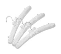 The Hanger Store 5 Teens & Ladies Satin Soft Padded Coat Hangers, 35cm