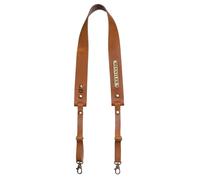 The Hantler Camera Neck strap Chestnut / Brass | ✅ 5 years warranty