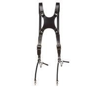 The Hantler Dual camera harness Black / Brass, Regular