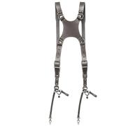 The Hantler Dual camera harness Stone Gray / Old silver, Regular