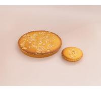 THE HAPPY BAKERY CO Raspberry and Almond Bakewell Tart, Handmade Butter Tartlet with Frangipane, Large and Mini Sizes (Mini)