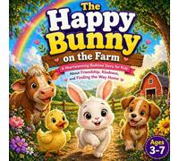 The Happy Bunny on the Farm: A Heart warming Bedtime Story for Kids About Friendship, Kindness, and Finding the Way Home (Ages 3-7)
