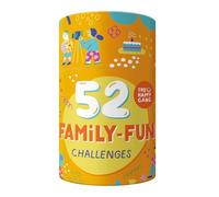 The Happy Gang 3103744 Interactive Family Game, 52 Family-Fun Challenges, Fun Action Game for Families, Task Cards for Adults and Children from 5 Years