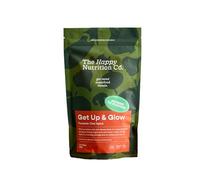 The Happy Nutrition Co Get Up & Glow Adaptogen Superfood Blend - Natural Energy & Focus Powder, Cordyceps Mushroom & Siberian Ginseng, Gut Health Prebiotic Fibre, Vegan Daily Wellness Supplement UK