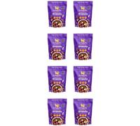 The Happy Pear - Dave's Cocoa Granola - Plant Based, High Fibre, No artificial Colours or Flavours - Toasted Oats, Puffed Rice with Cocoa and Coconut - 8 x 350g - Great Taste Award Winner