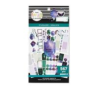 The Happy Planner Sticker Pack for Calendars, Journals and Projects -Multi-Colour, Easy Peel - Scrapbook Accessories - Stargazer Theme - 30 Sheets, 567 Stickers Total