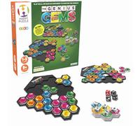The Happy Puzzle Company Genius Gems Logic Puzzle Game, 8+ | Over 10,000 puzzles with at least one solution, offering solo or head-to-head challenges for ages 8+