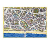 The Happy Puzzle Company - Jigraphy Cityscapes Bournemouth 400 Pieces - Jigsaw Puzzles for Adults 400