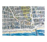 The Happy Puzzle Company - Jigraphy Cityscapes Puzzle | 1000 Pieces | Collectable UK City Puzzle Series (Brighton)